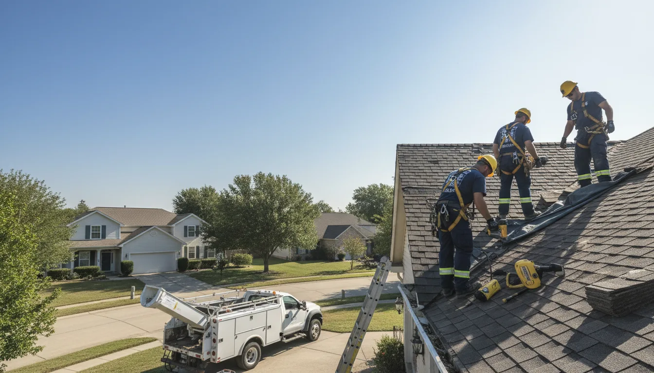 Emergency Roof Repair in Crowder, OK near me